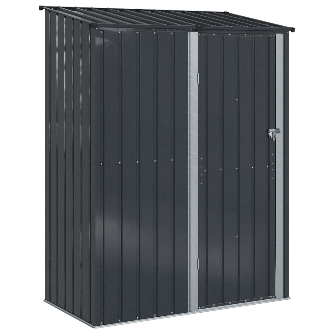 Haveskure Antracit 153,5 x 86 x 200 cm Metal