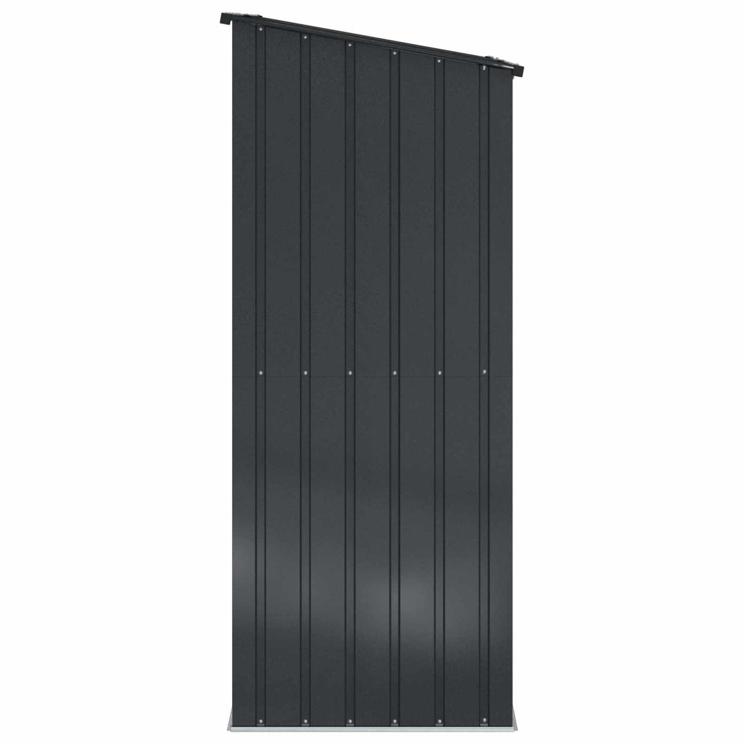 Haveskure Antracit 153,5 x 86 x 200 cm Metal