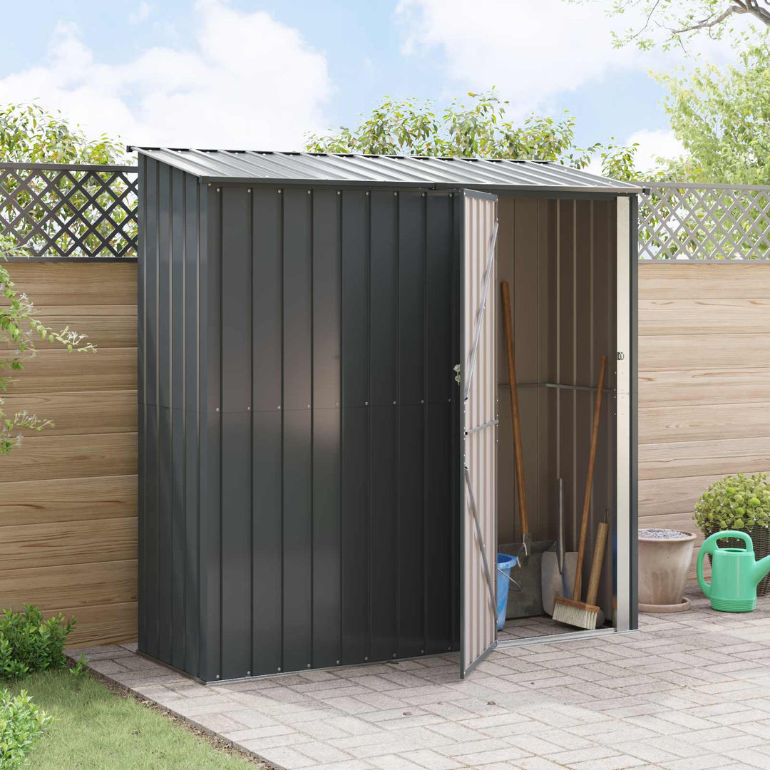 Haveskure Antracit 203,5 x 73 x 200 cm Metal