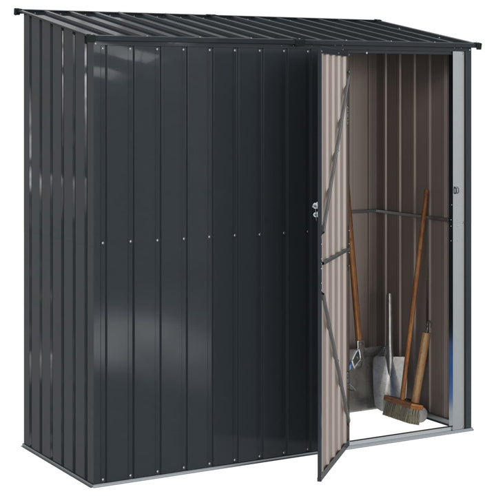 Haveskure Antracit 203 x 85,5 x 200 cm Metal