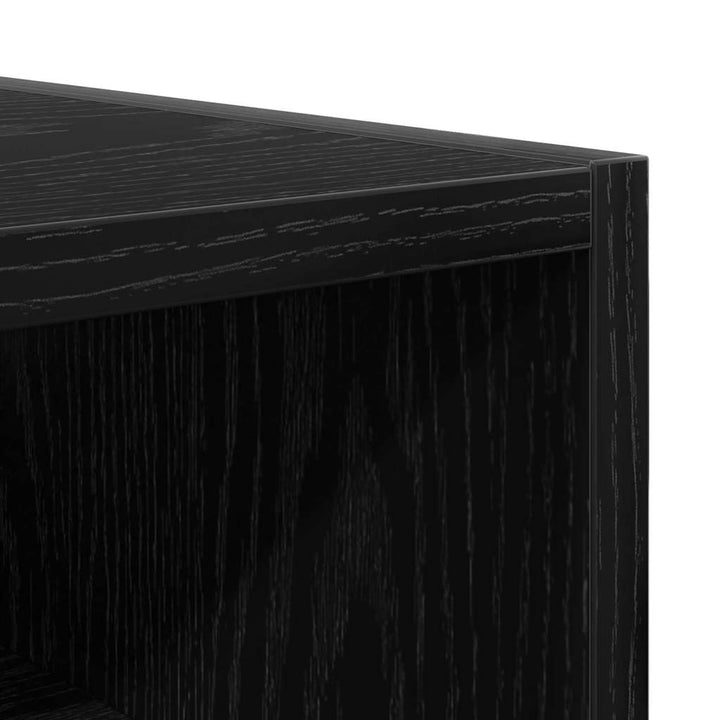 Hængeskab Sort eg 30 x 29,5 x 60 cm Konstrueret træ