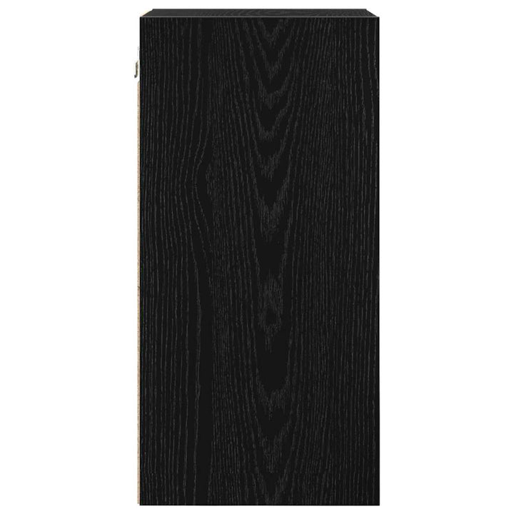 Hængeskab Sort eg 30 x 29,5 x 60 cm Konstrueret træ