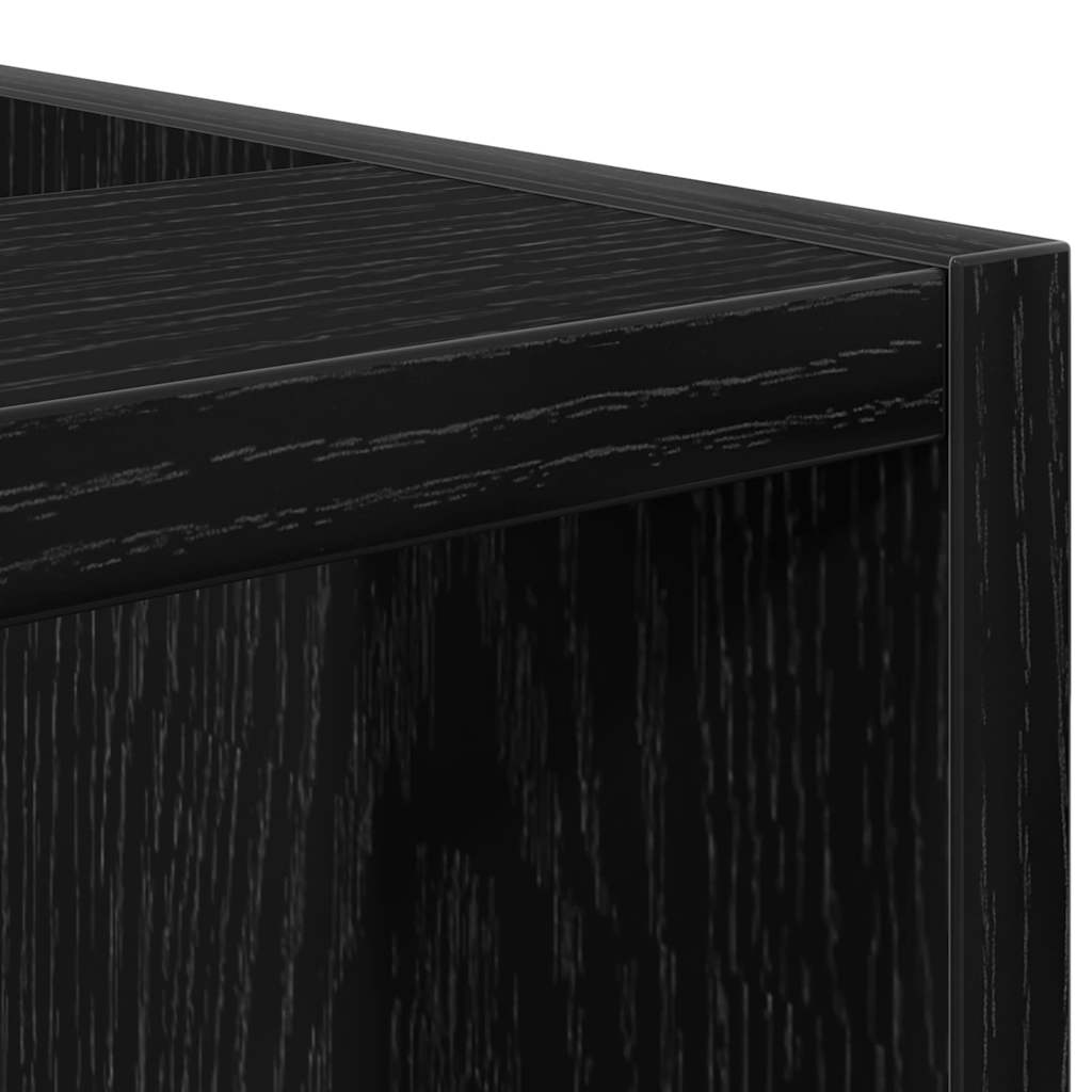 Køkken base kabinet Sort eg 40 x 44,5 x 81,5 cm Konstrueret træ
