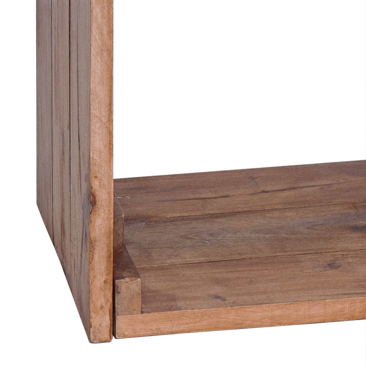 Sengebord med skuffe Brun 63 x 30 x 79 cm Massiv Mahogni