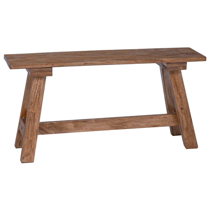 bænk Naturfarvet 92 x 23,5 x 45,5 cm Massivt mahognitræ