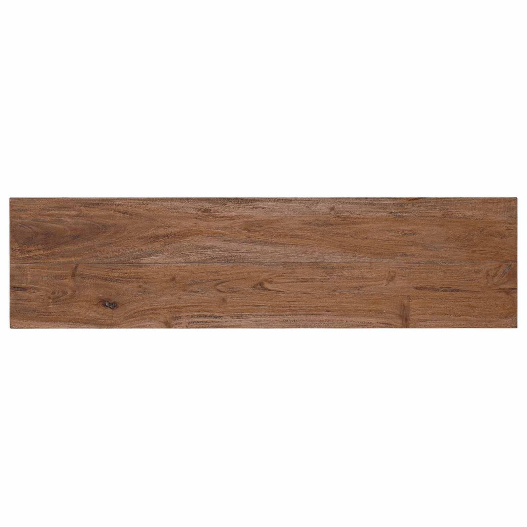 bænk Naturfarvet 92 x 23,5 x 45,5 cm Massivt mahognitræ