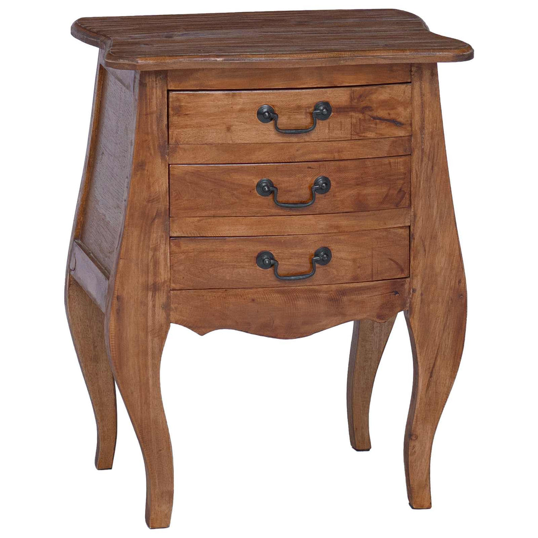 Opbevaringskiste 48 x 35 x 64 cm Massiv Mahogni