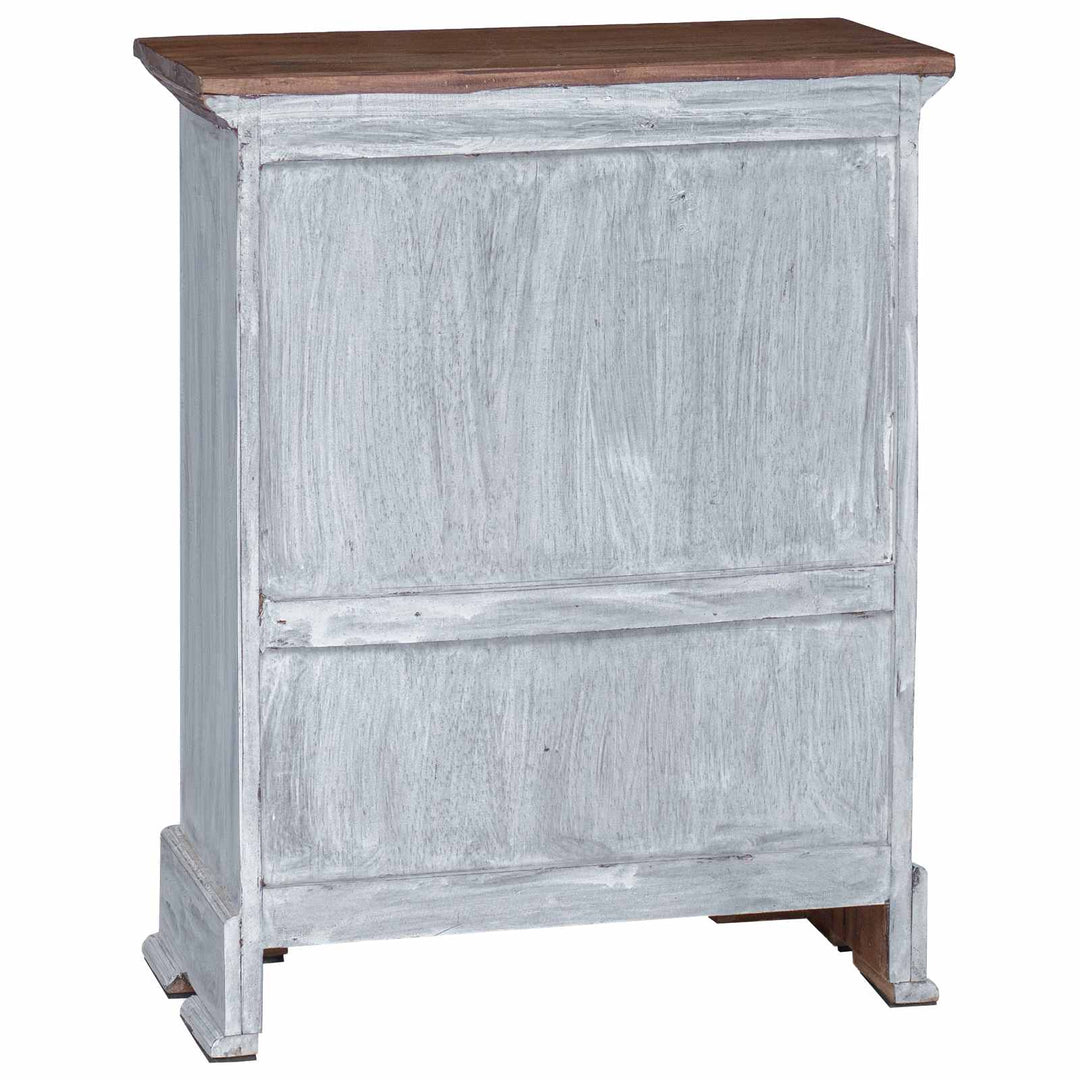 Opbevaringsskab 63 x 30 x 79 cm Massiv Mahogni