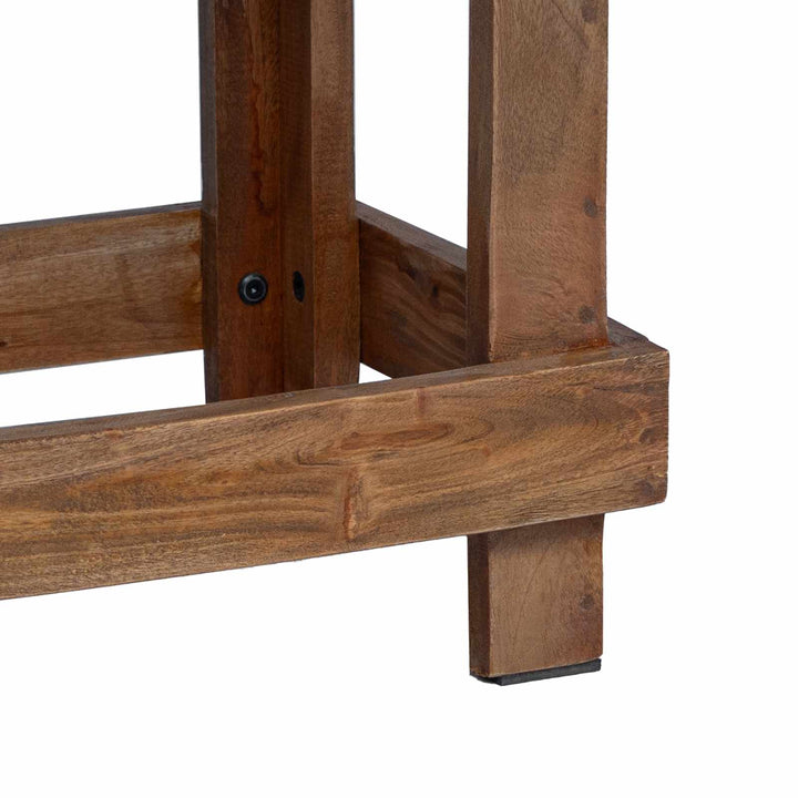 Planteholder 2 stk. Brun 70 x 11 x 27 cm Mahogni Træ