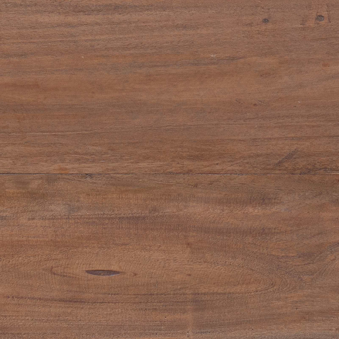 Skrivebord Brun og hvid 80 x 40 x 92 cm Massivt mahognitræ