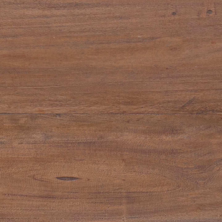 Skrivebord Brun og hvid 80 x 40 x 92 cm Massivt mahognitræ