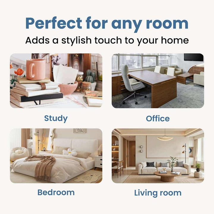 Gyngestol med pude Sort 92 x 71 x 100 cm Krydsfinér