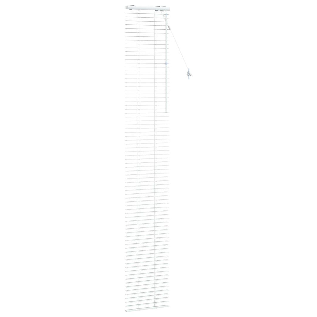 Persienner Hvid 40 x 250 cm 35 mm Massivt Paulownia Træ