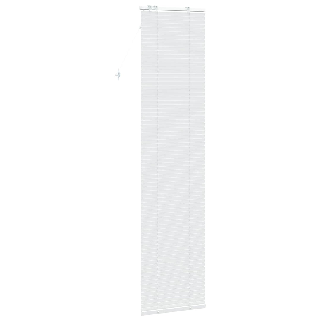 Persienner Hvid 55 x 250 cm 35 mm Massivt Paulownia Træ