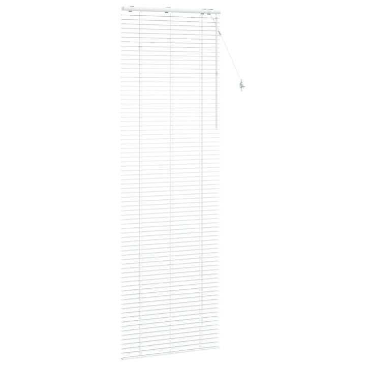 Persienner Hvid 75 x 250 cm 35 mm Massivt Paulownia Træ