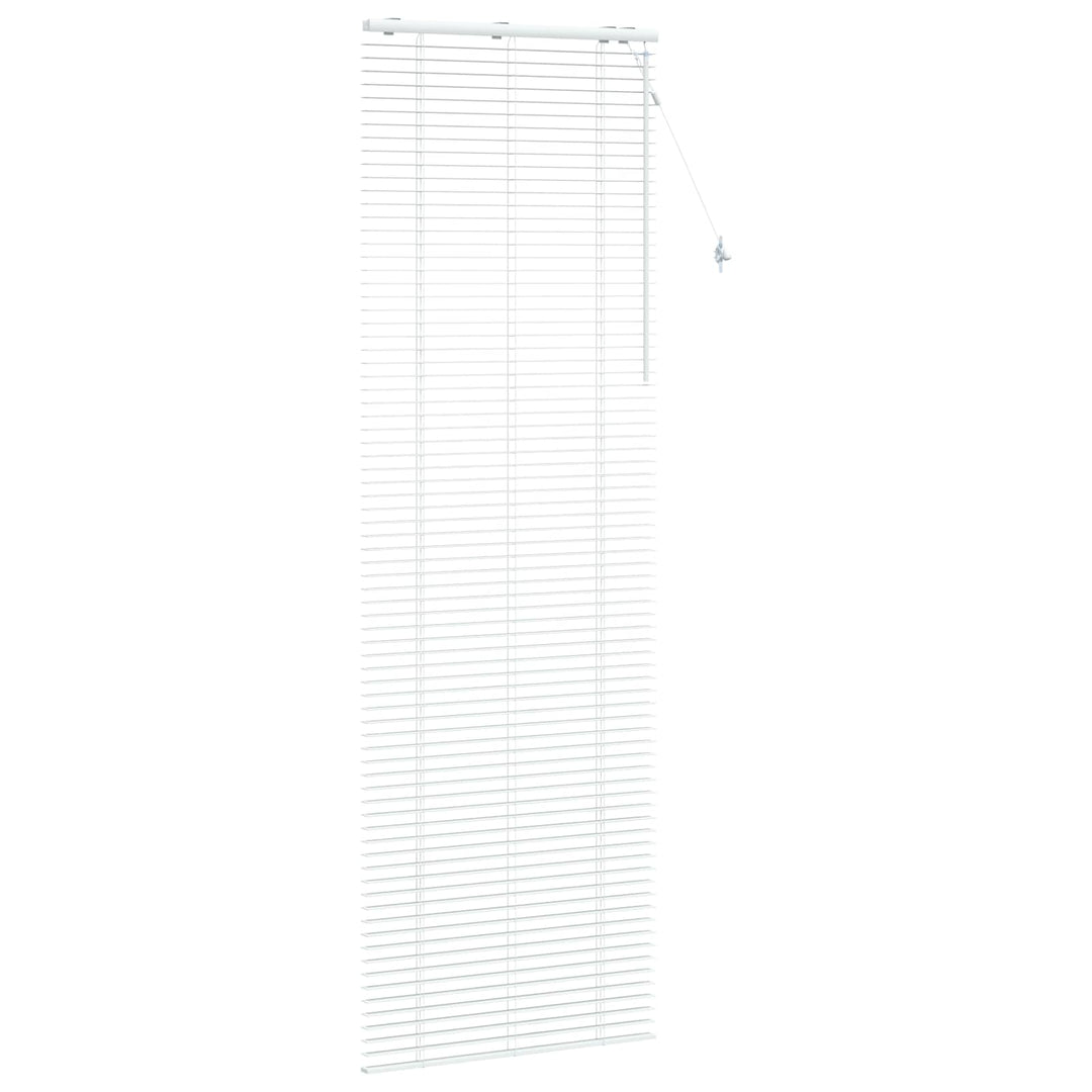 Persienner Hvid 80 x 250 cm 35 mm Massivt Paulownia Træ