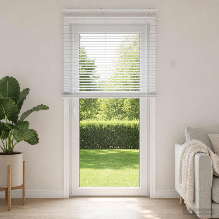 Persienner Hvid 120 x 250 cm 35 mm Massivt Paulownia Træ