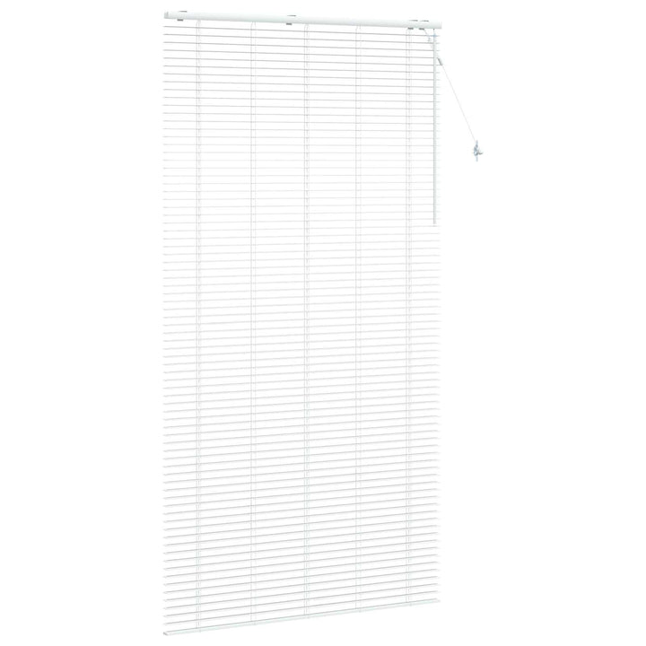 Persienner Hvid 140 x 250 cm 35 mm Massivt Paulownia Træ