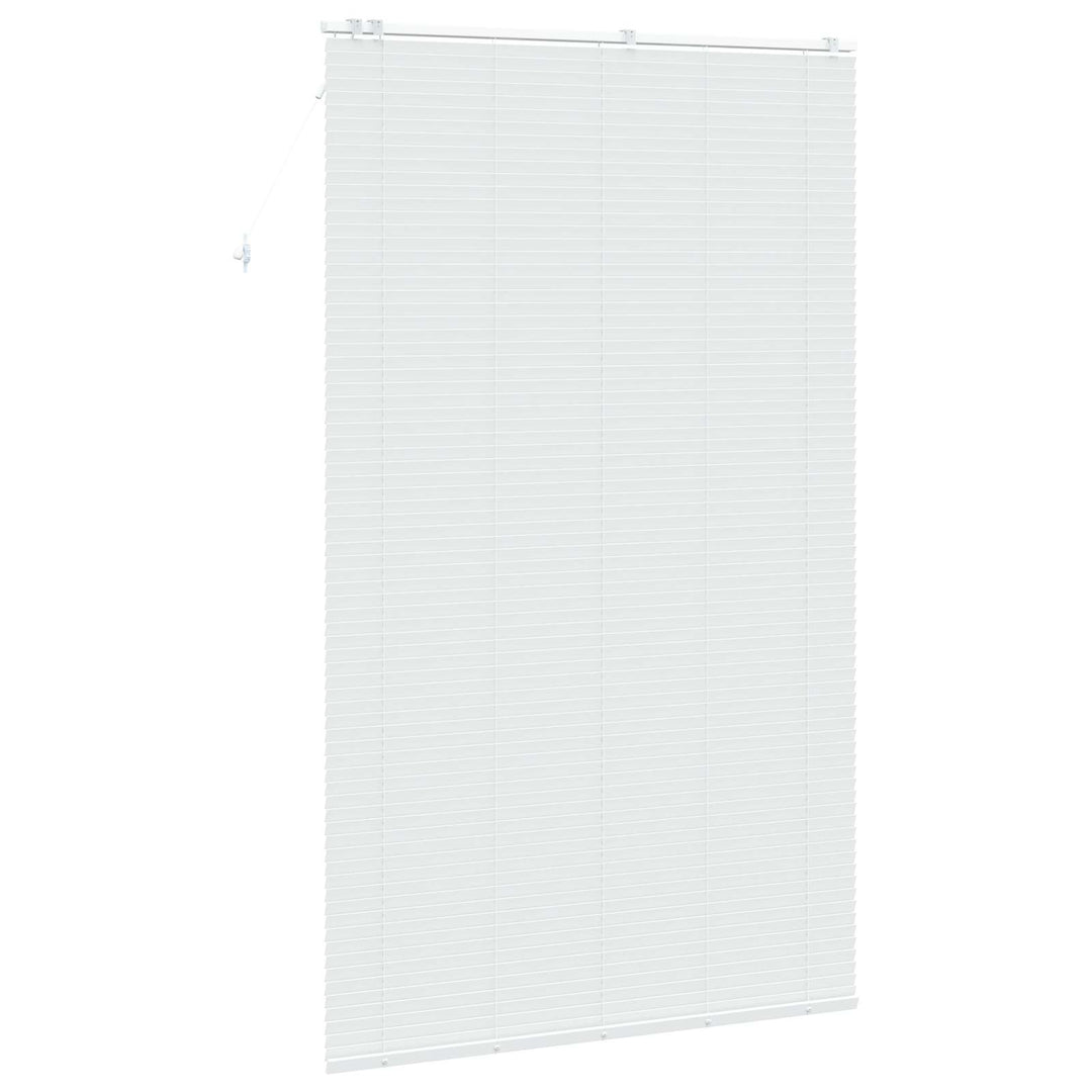 Persienner Hvid 160 x 250 cm 35 mm Massivt Paulownia Træ