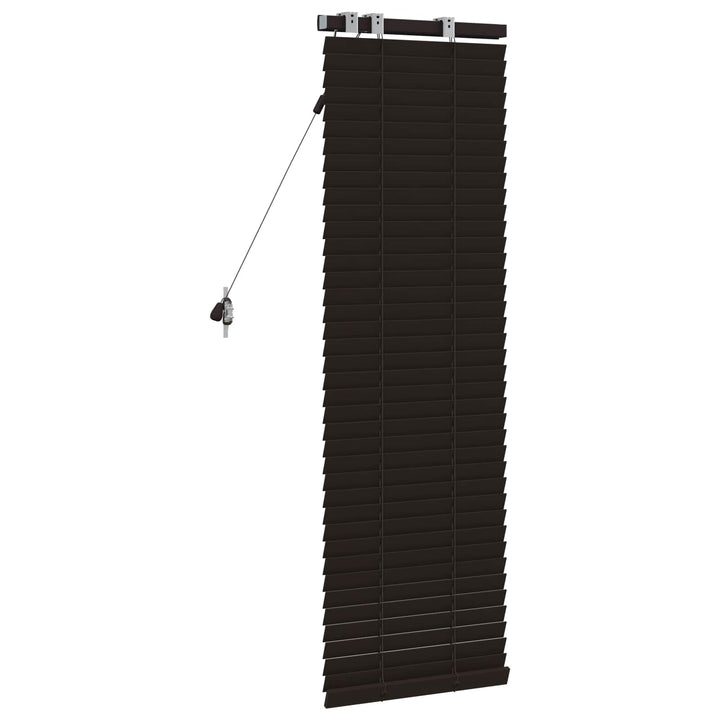 Persienner Mørk Brun 45 x 130 cm 35 mm Massivt Paulownia Træ