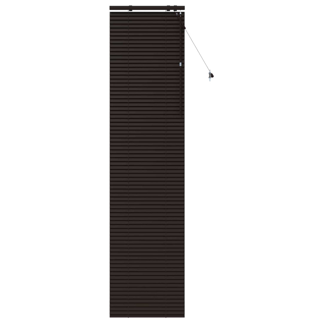 Persienner Mørk Brun 60 x 250 cm 35 mm Massivt Paulownia Træ