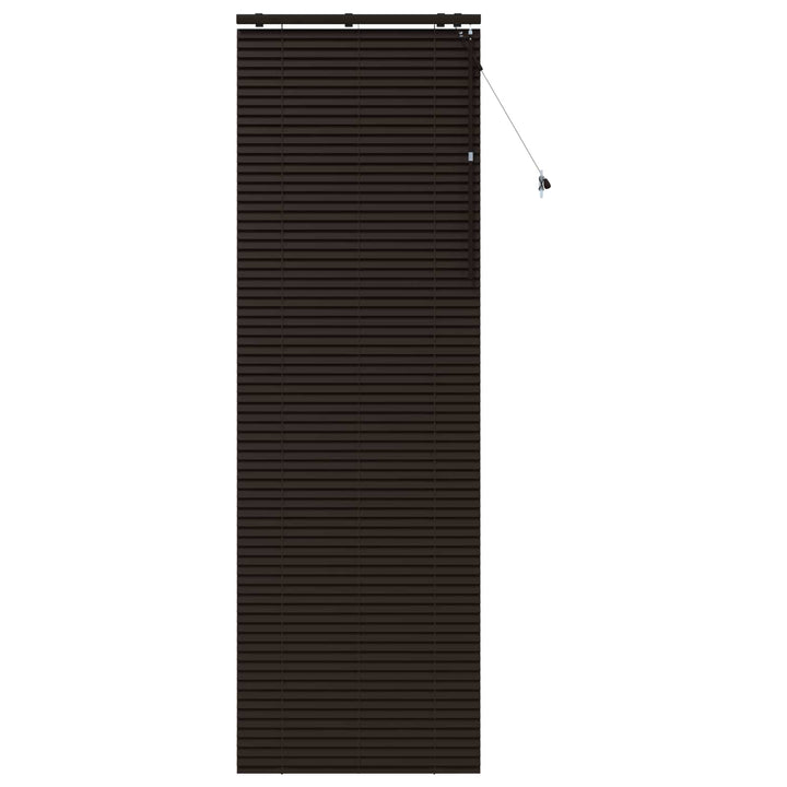 Persienner Mørk Brun 75 x 250 cm 35 mm Massivt Paulownia Træ