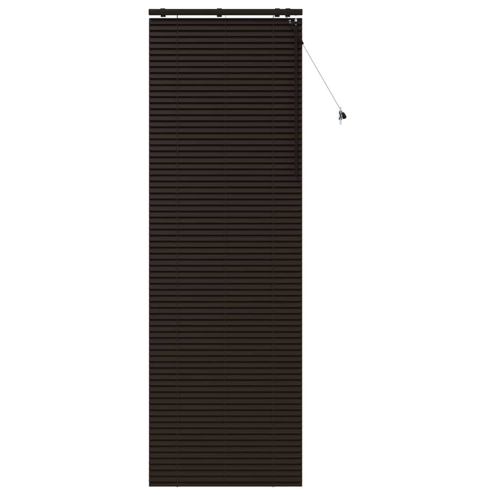 Persienner Mørk Brun 90 x 250 cm 35 mm Massivt Paulownia Træ