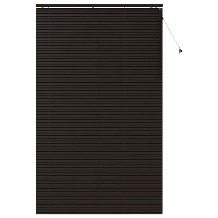 Persienner Mørk Brun 145 x 250 cm 35 mm Massivt Paulownia Træ