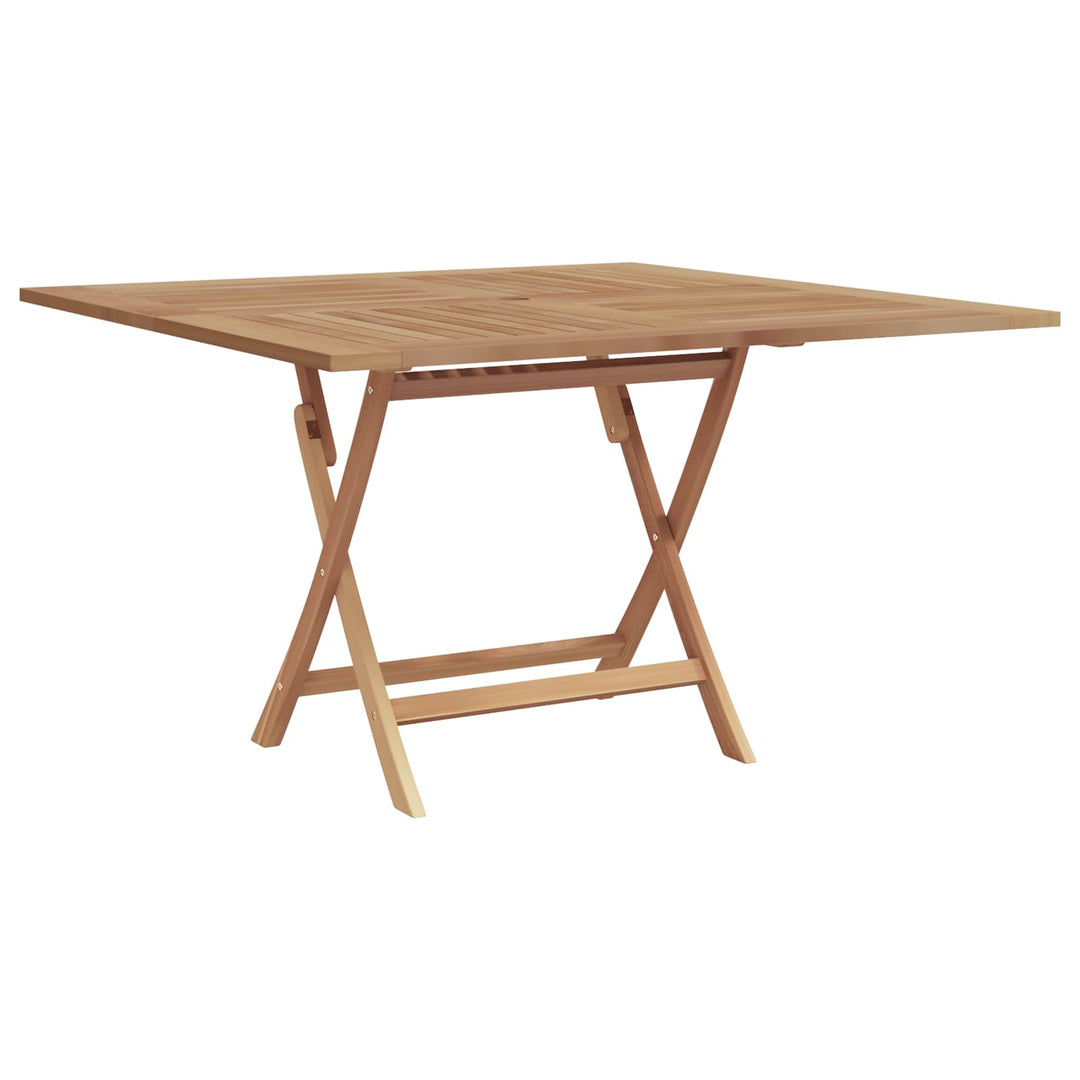 Have Spisebordssæt Brun Massiv Teak Træ