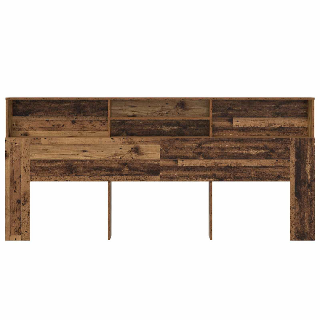 Hovedgærde Skab Gammelt træ 220 x 19 x 101,5 cm Konstrueret træ