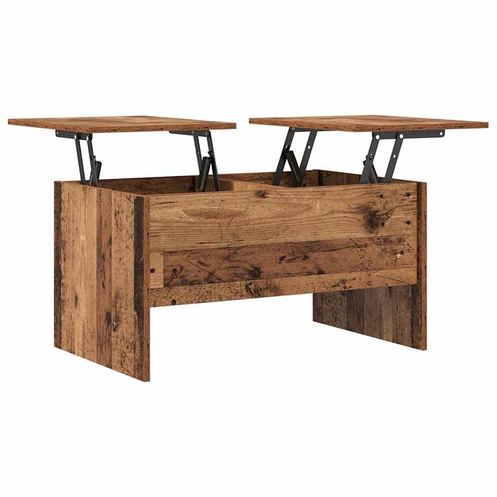Sofabord Gammelt træ 102 x 50,5 x 46,5 cm Konstrueret træ