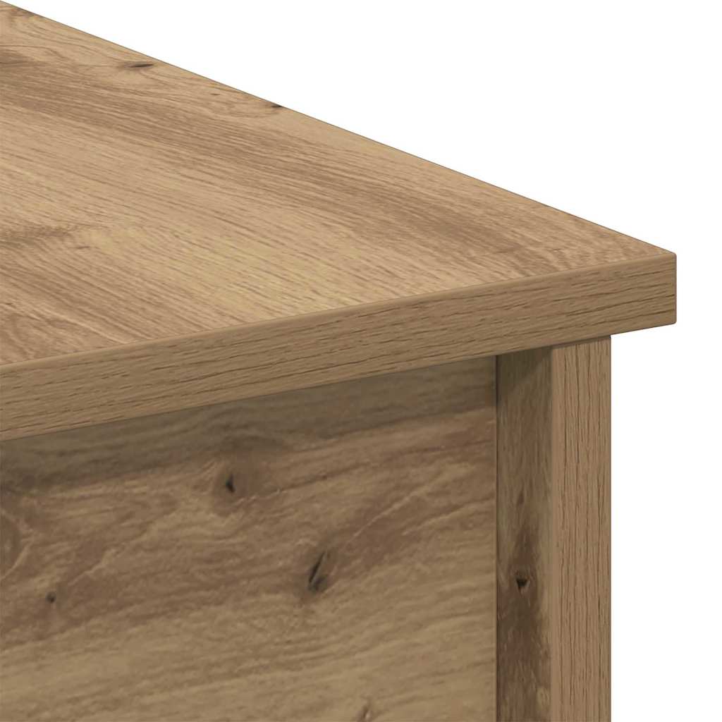 Sofabord Artisan Egetræ 102 x 50,5 x 46,5 cm Konstrueret træ