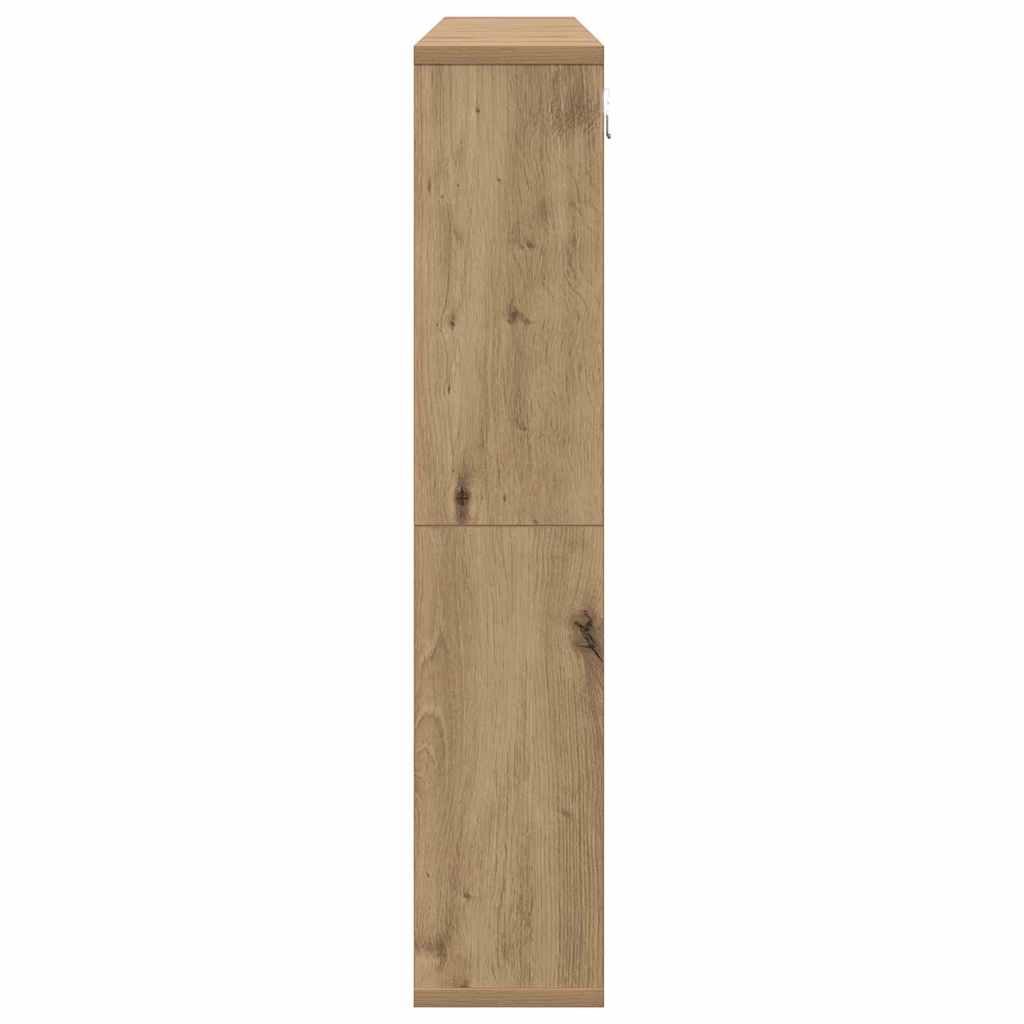 Spejlskab Artisan Egetræ 91 x 15 x 76,5 cm Konstrueret træ