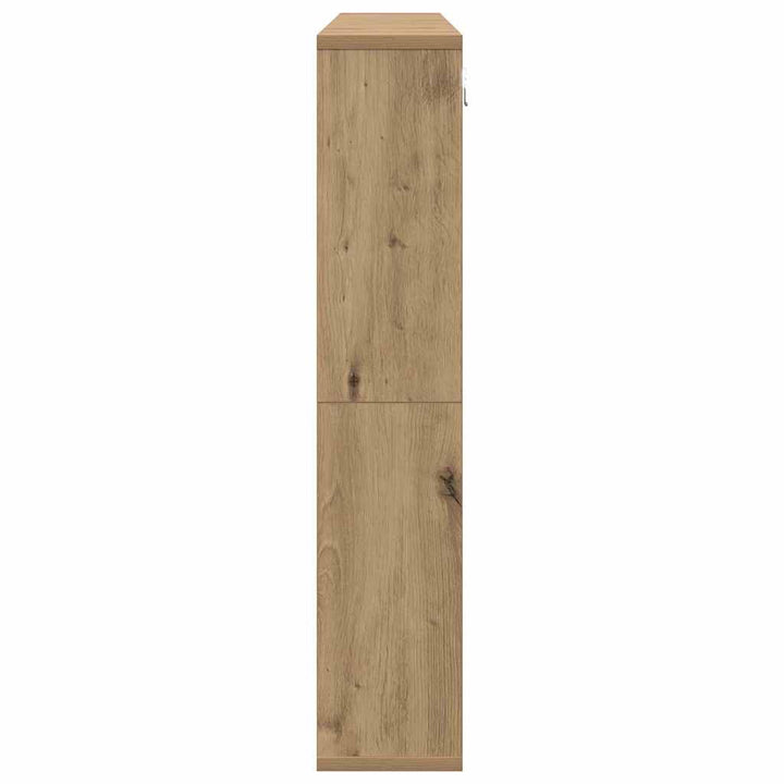 Spejlskab Artisan Egetræ 91 x 15 x 76,5 cm Konstrueret træ