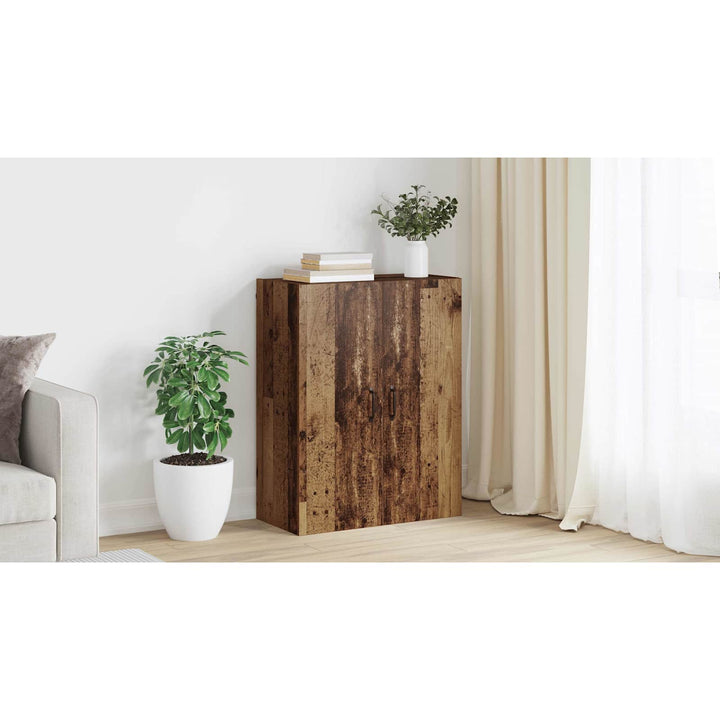 Vægskab Gammelt træ 69,5 x 34 x 90 cm Konstrueret træ