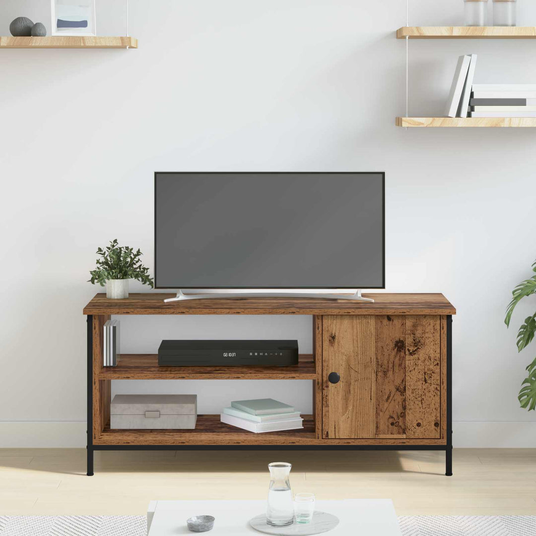 TV-skab Gammelt træ 100 x 40 x 45 cm Konstrueret træ