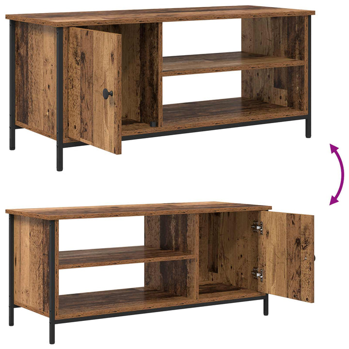 TV-skab Gammelt træ 100 x 40 x 45 cm Konstrueret træ