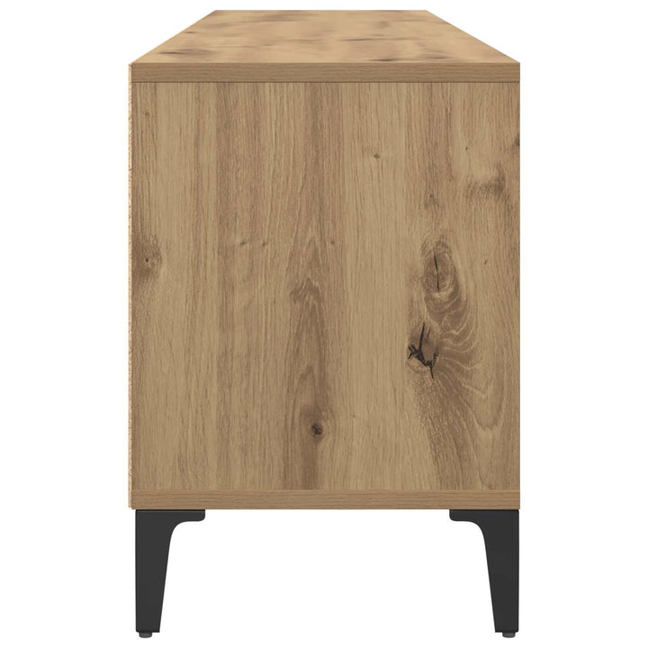 TV-skab 150 x 30 x 45 cm Artisan Egetræ Ingeniørt træ og jern