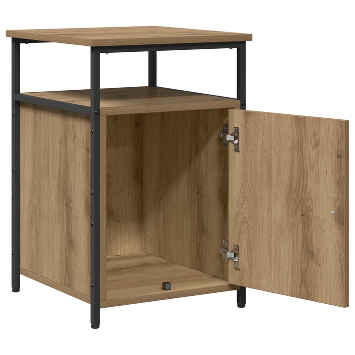 Natskab med skuffe 2 pcs artisan eg Konstrueret træ