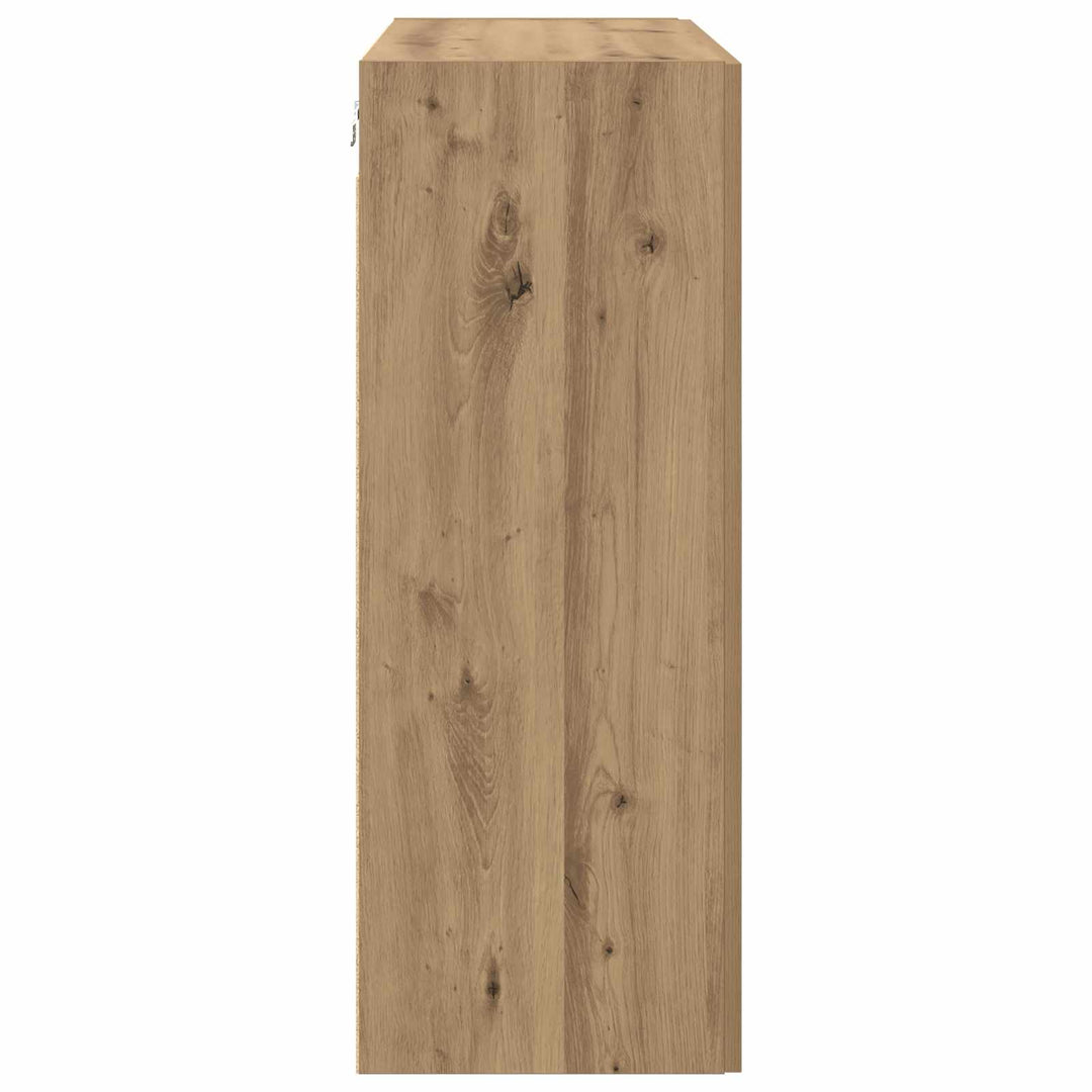 Vægskab Artisan Egetræ 69,5 x 34 x 90 cm Konstrueret træ