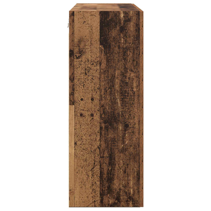 Vægskab Gammelt træ 69,5 x 34 x 90 cm Konstrueret træ