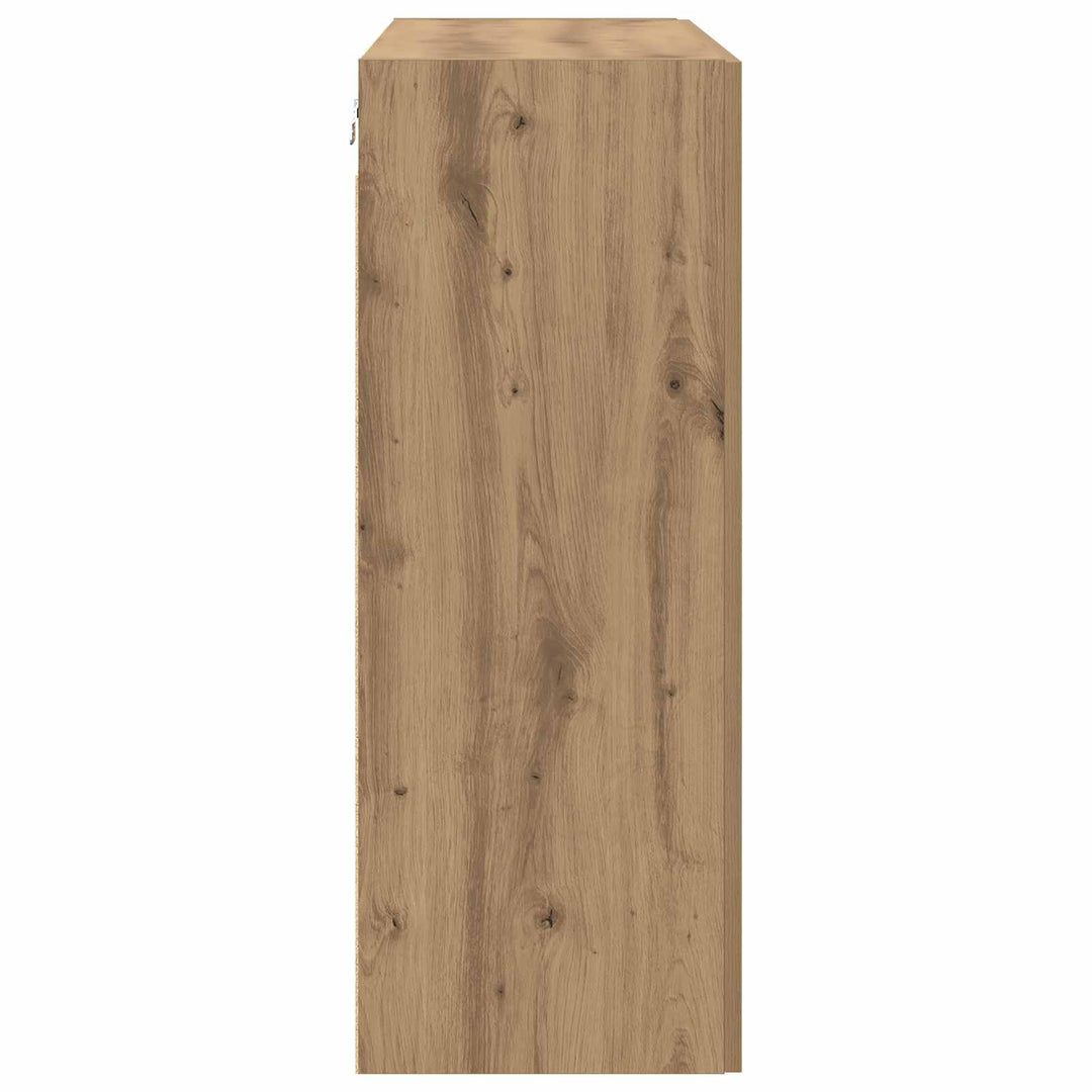 Vægskab Artisan Egetræ 69,5 x 34 x 90 cm Konstrueret træ