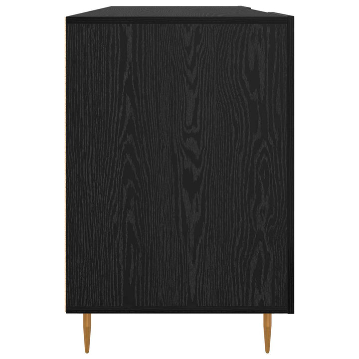 Bord Sort eg Konstrueret træ 140 x 50 x 75 cm