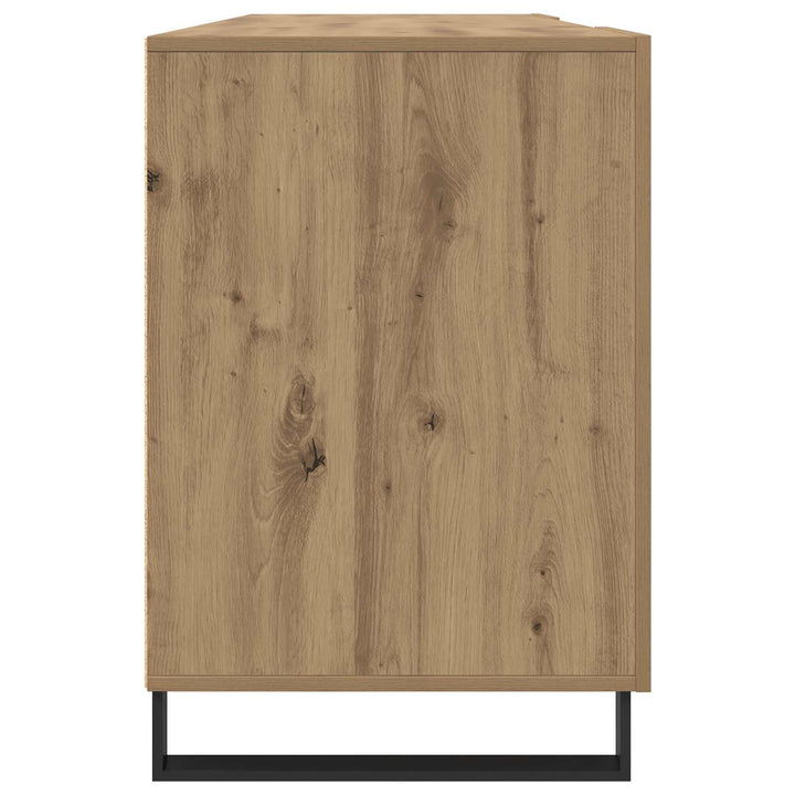 Bord med hylde artisan eg 140 x 50 x 75 cm Konstrueret træ