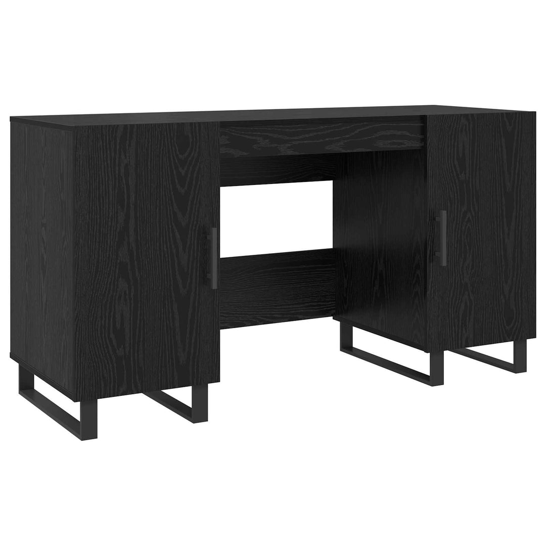Bord Sort eg Konstrueret træ 140 x 50 x 75 cm