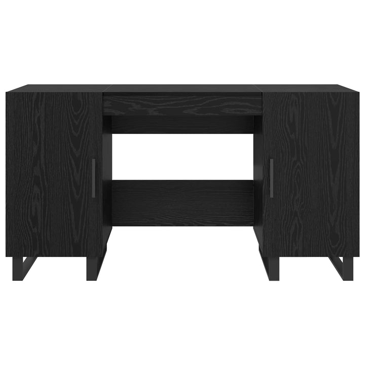 Bord Sort eg Konstrueret træ 140 x 50 x 75 cm