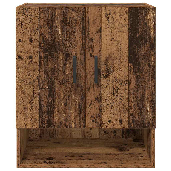 Vægskab Vægmonteret Gammelt træ 60 x 31 x 70 cm Konstrueret træ