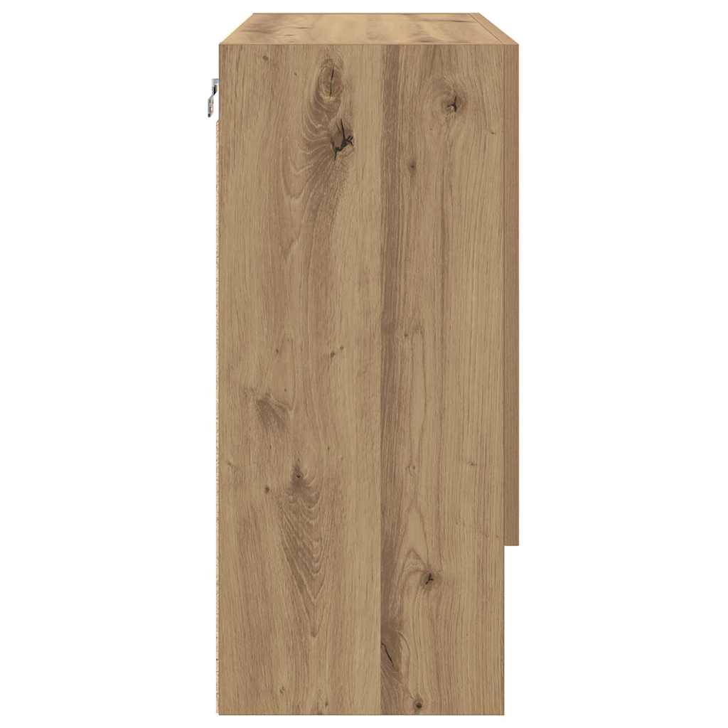Vægskab 60 x 31 x 70 cm Konstrueret træ artisan eg