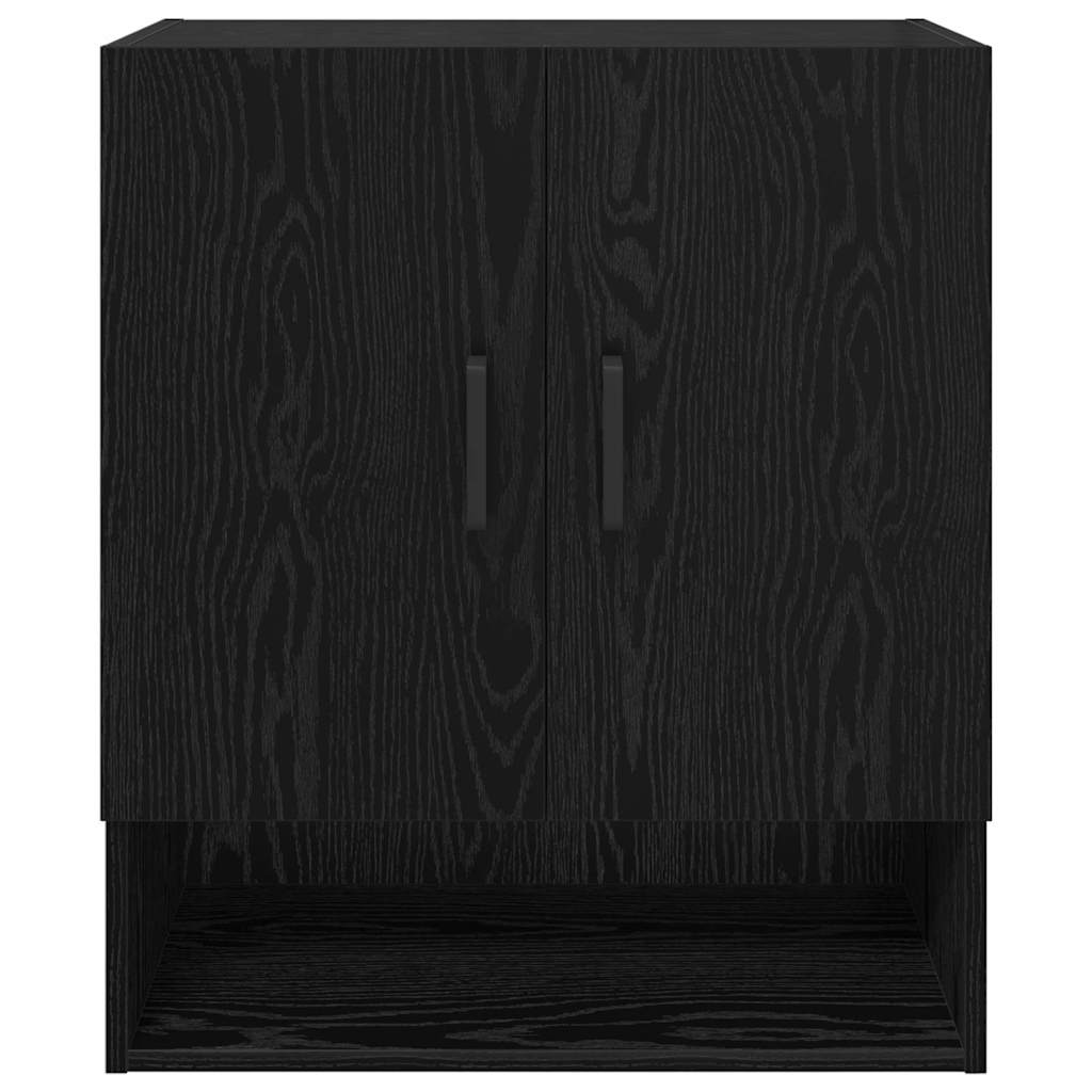 Vægskab 60 x 31 x 70 cm Konstrueret træ Sort eg
