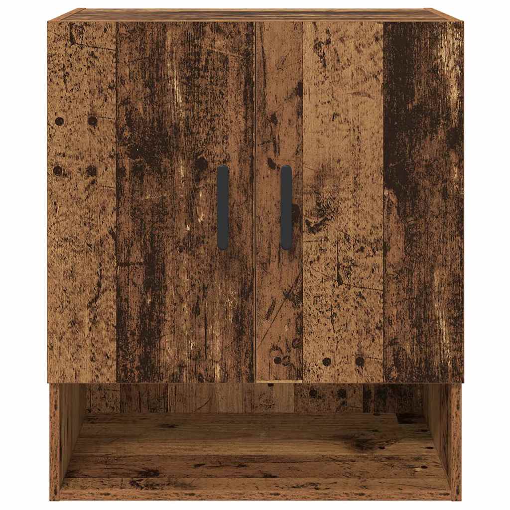 Vægmonteret skab 60 x 31 x 70 cm Konstrueret træ Gammelt træ